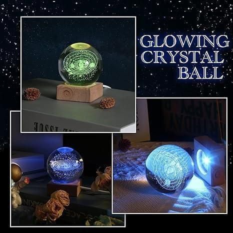 3D Crystal Lamp Ball(galaxy)