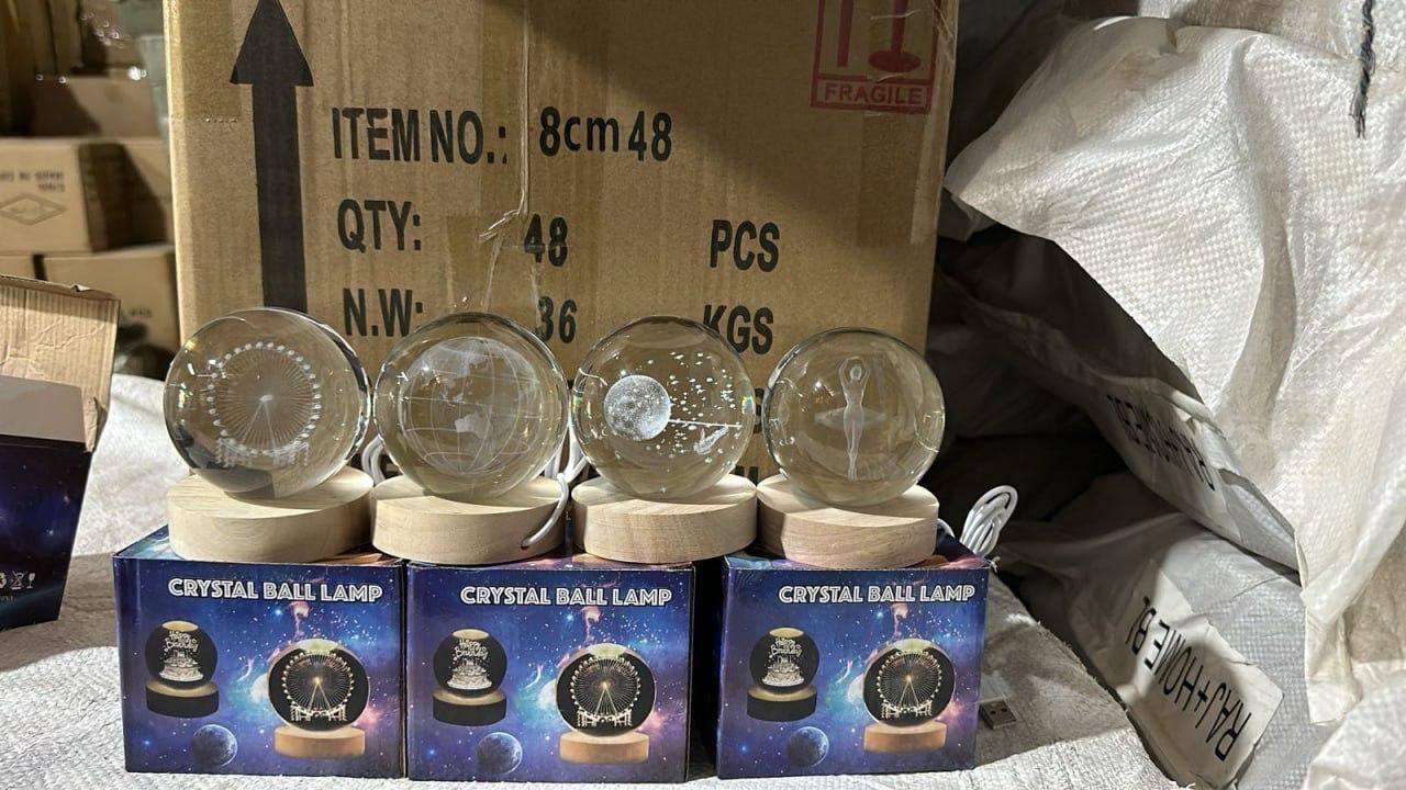 3D Crystal Lamp Ball(galaxy)